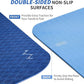 CAMBIVO Extra Wide Yoga Mat for Women and Men (72"/84"x 32"x 1/4") TPE Workout Mat, Non-slip Large Exercise Fitness Mat for Yoga, Pilates, Workout