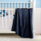 Bedsure Bedding Fleece Blanket for Girls and Boys - Soft Cozy Cute Small Throw Blankets for Travel, 43x55 Inches, Navy
