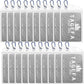 Cooling Towels 20 Pack, 40"x 12" Cooling Rags Neck Wraps for Sports with Carrying Pouch, Gym Cooling Neck Towels for Hor Weather, Sweat, Fitness, Travel