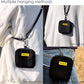 Dog Treat Pouch for Pet Walking and Training with Clicker Poop Bags Small Fanny Zipper Pack Holder for Puppy Snack Dispenser Kit for Leash and Outdoor Use (Black)