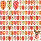 100 Pieces Fall Dog Bandanas Bulk Maple Leaves Bandanas for Dogs Autumn Soft Doggie Bibs Adjustable Triangle Scarves with Pumpkin Patterns for Small Medium Large Pet Fall Autumn Costume