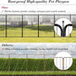 Dog Playpen 40 inch 8 Panels Dog Fence Outdoor for Yard, Indoor Dog Pen for Large/Medium/Small Dogs, Heavy Duty Puppy Playpen with Door Portable Pet Fence for RV Camping
