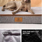 Orthopedic Memory Foam Giant Dog Bed - 6" Thick Beds for Large Sized Dog - Waterproof Removable Washable Cover & Wrap-Around Zipper - Ultimate Comfort & Easy Maintenance