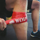 WOD Nation Muscle Floss Bands Recovery Band for Tack and Flossing Sore Muscles and Increasing Mobility : Stretch Band Includes Carrying Case