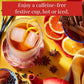The Republic of Tea - Mulled Apple Spice Herbal Tea Tin, 36 Tea Bags, Naturally Caffeine Free