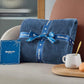 Bedsure Fleece Bed Blankets Full Size Mineral Blue - Soft Lightweight Plush Fuzzy Cozy Luxury Blanket Microfiber, 84x90 inches