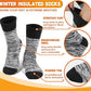 3 Pairs Warm Thermal Socks for Women & Men Winter Ski Thick Boot Insulated Socks for Cold Weather