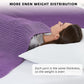 L'AGRATY Knitted Weighted Blanket - 48"x72" 20lbs Cooling Chunky Knit Heavy Blanket for Adults Braided Crochet Throw Thick Cable Yarn Knit Decorative No Beads Evenly Weighted Machine Washable