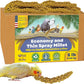 Birds LOVE Economy & Thin Special Spray Millet – 5 lb GMO-Free, No Stems (Only Edible Tops) – Healthy Treat for Cockatiels, Lovebirds, Parakeets, Finches & Canaries