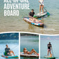 ZLX Inflatable Stand Up Paddle Board, 10'6" SUP Non-Slip Stable Deck Pad, Unique Center Fin, Premium Accessories, Portable Paddleboard for Adults, Beginners, All Skill Levels