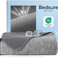 Bedsure Summer Cooling Blanket Twin XL for Hot Sleepers with Sports Mesh Design, Arc-Chill Q-Max 0.4 Lightweight Breathable Ice Cold Blankets for College Dorm, 60 x 90 Inches, Mesh Grey