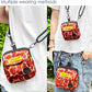 Dog Treat Pouch for Pet Walking and Training with Clicker Poop Bags and Double Bag Design Small Fanny Zipper Pack Holder for Puppy Snack Dispenser Kit for Leash and Outdoor Use Deer Hide Skin
