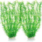 JIHAQUA Aquarium Decor Plastic Plants Extra Large 21 Inches Artificial Fish Tank Plants Tall Fish Tank Decorations (Green 2pcs)