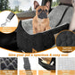Dog Car Seat for Small/Medium Dogs, Memory Foam Dog Booster Seat, Travel Safety Per Car Seat with Washable Removable Cover, Storage Pockets, up to 35 lbs(BlackGray)