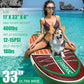 Inflatable Stand Up Paddle Board with SUP Accessories, Anti-Slip EVA Deck, 11'*33" Inflatable Paddle Boards for Adults & Youth of All Skill Levels