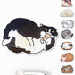Lukamoo® Cute Cat Litter Mat (30’’x20’’), Large/L, for Kitty Litter & Cute Cat Litter Box, Litter Trapping Mat (Tuxedo)