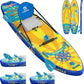 Journey 11'6" / 11'×34" / 11'×35" Extra Wide Paddle Board, One-Stop Premium SUP Board Accessories, Tailored Fins, Stable Inflatable Stand Up Paddle Boards for Youth/Adults of All Skill Levels