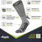 Alvada Merino Wool Hiking Socks Thermal Warm Crew Winter Boot Sock For Men & Women 3 Pairs
