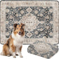 Thicken Washable Pee Pads for Dogs, Super Absorbent & Quick Dry, 54"x72" Reusable Dog Pads, Non-Slip, Multi-Purpose, Dark Navy Polyester