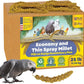 Birds LOVE Economy & Thin Special Spray Millet GMO-Free (No Stems Only Edible Tops) for Birds Cockatiel Lovebird Parakeet Finch Canary All Parrots Healthy Treat - 25lbs