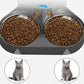 PETLIBRO Pet Food Splitter with Stainless Steel Bowls, Automatic Cat Feeder Bowls for Two Cats or Dogs, Suitable for PETLIBRO Automatic Cat Feeder PLAF005, PLAF006, PLAF103, PLAF203