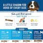 Bernie's Charming Chompers - Daily Dental Chews for Dogs 50-100 Lbs. - 12 Count - Cleans Teeth, Freshens Breath, + Boosts Oral-Gut Microbiome. Easy to Digest, Supports Healthy Digestion Naturally