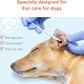 Cotton Swabs for Dogs and Cats - Cat & Dog Ear Cleaner Long Cotton Swab - Extra Long Stick, Cat & Dog Ear Cleaning Kit for Puppies and Pets, Multipurpose Pet Cotton Swabs for Ears (100 Buds)