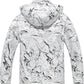 CREATMO US Men's Mountain Waterproof Ski Jacket - Windproof Snowboarding Warm Winter Coat Raincoat