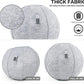 Yoga Ball Exercise Ball, Anti Slip Stability Ball Chair, 25” Heavy Duty Large Gym Ball for Fitness, Balance and Core Workout with Cover, Easy Clean