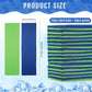 Hosuly 30 Pack Cooling Towels, 40"x12" Ice Breathable Soft Chilly Sweat Rag Microfiber Workout Rags for Gym Cooling Towels for Neck and Face for Yoga Golf Sport Running