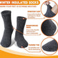 3 Pairs Warm Thermal Socks for Women & Men Winter Ski Thick Boot Insulated Socks for Cold Weather