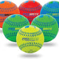 Franklin Sports - Pro Brite - Neon Rubber Teeball - MLB - Youth Tball - Baseball + Softball - Indoor & Outdoor Use