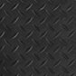 Boshen 5Ft x 12Ft Rubber Flooring Mats 1.6mm Diamond Plate Flooring Roll 60sqft Rubber Trailer Garage Floor Mats Non-Slip Floor Protector Mat for Garage Warehouse Gym Basement-Black