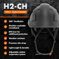 Defender Safety H2 Safety Helmet Hard Hat, Type 2 Class C and E, ANSI Z89.1 and EN 12492 Rated