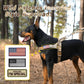 Forestpaw No Pull Dog Harness - Soft Flannel Padded Tactical Dog Vest Harness with Quick Release Buckle, Adjustable Reflective Pet Harness for Large Dogs Walking Training,Brown Camouflage XL