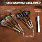 Barrington Dartboard Multiple Styles Pre-Assembled Wood Dartboard Cabinet Collection with 18” Bristle Dartboard & Steel Tip Dart Set, Perfect for Cricket Games