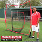 PowerNet Baseball Softball Practice Net 7x7 with Baseball Accessories for Practice Pitching, Batting & Fielding, Ball Caddy, Weighted Baseballs, Tee