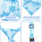 PET SHOW 10 Pack Winter Big Dog Ties Neckties for Extra Large Breed Dogs XL Adjustable Neck Ties Girl Boy Pets Snowflake Costumes Dog Grooming Accessories Holiday Party Gift Favor