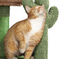 Yaheetech Cactus Cat Tree, 42in Cat Tower for Indoor Cats, Multi Level Kitten Condo Scratching Post, Cat Activity Center Pet Furniture w/Ball, Plush Perch, Platform, Basket