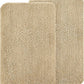 OLANLY Dog Door Mat Set 2-Piece 30x20, Absorbs Moisture and Dirt, Absorbent Non-Slip Washable Doormat, Quick Dry Chenille Mud Mat for Dogs, Entry Indoor Entryway Carpet for Inside Floor, Beige