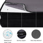 Bedsure Orthopedic Dog Bed Medium Size Dogs - Washable Medium Dog Cat Bed Waterproof, Comfort Pet Couch Sofa with Washable Removable Cover, Pets Bed with Nonskid Bottom, Plush-Black, 28"