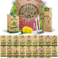 Organo Republic 25 Medicinal & Tea Herb Seeds Variety Pack for Indoor & Outdoors. 10900+ Non-GMO Heirloom Garden Seeds: Anise, Borage, Cilantro, Chamomile, Dandelion, Rosemary, Peppermint Seeds