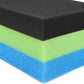 Aquarium Bio Sponge Pad Filter Media for Fish Tank,20/30/40PPI Open Cell Coarse Foam Block Foam Pre Filter Sponge (23" Lx 12.5" W x 2" H 40PPI)