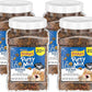 Purina Friskies Party Mix Cat Treats, Beachside Crunch, Made with Ocean Whitefish, Crunchy Cat Treats for Adult Cats, 20-Ounce Resealable Canister (Pack of 4)