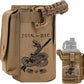Iron InfideI Battle Bottle Sleeve - 64 oz and 32 oz Water Bottle Sleeve Only for Half Gallon 1L Steel Water Bottle | Rugged Cover with Molle for Versatile Design with Storage for Phone, Wallet & Keys