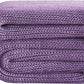 L'AGRATY Knitted Weighted Blanket - 60"x80" 15lbs Cooling Chunky Knit Heavy Blanket for Adults Braided Crochet Throw Thick Cable Yarn Knit Decorative No Beads Evenly Weighted Machine Washable