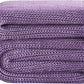 L'AGRATY Knitted Weighted Blanket - 48"x72" 20lbs Cooling Chunky Knit Heavy Blanket for Adults Braided Crochet Throw Thick Cable Yarn Knit Decorative No Beads Evenly Weighted Machine Washable