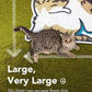 Lukamoo® Cute Cat Litter Mat (30’’x20’’), Large/L, for Kitty Litter & Cute Cat Litter Box, Litter Trapping Mat (mackerel tabby)