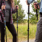 Cascade Mountain Tech Lightweight Aircraft-Grade Aluminum Trekking Poles with Extended Down Grip Plus Tip Kit