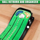 CHAMPKEY Professional Hazard Golf Putting Green Come with Golf Putting Gates and Putting Mirror - Progressive Slope Tech and Noise Reduction Tech Golf Putting Mat